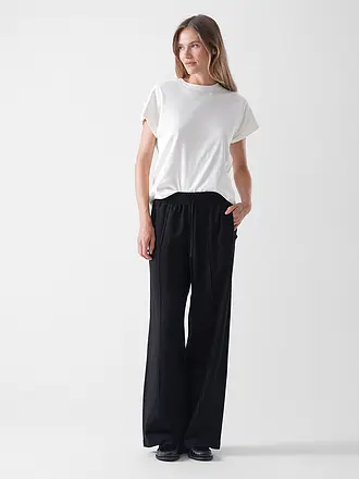 OPUS | Hose MALOTTA NATURAL | schwarz